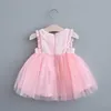 Kızlar Kore Prenses Elbise Yaz Moda Etek Kız Bebek Moda Online Ünlü Yaz Elbise Q0716