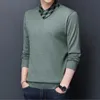 Men's Sweaters Brand Sweater Men High Quality Wool Pullover V-Neck Slim Fit Jumpers Fleece Thick Warm Knitred Casual Pull Homme Y450