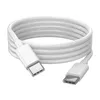 1M 2M 6FT 60W 3A شحن سريع سريع OD4.0 من النوع C USB-C PD كابلات Samsung S20 S22 S23 Xiaomi Huawei B1