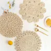 straw placemats