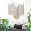 Tapestries Hand-woven Gorgeous Wall Tapestry Macrame Hanging Bohemian Art Woven Crafts Decoration For Home Bedroom