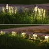 Sollampor 4/10 st LED Garden Lights Utomhusdriven Lampa Vattentät Landskapsbelysning Patio Yard Lawn Decoration