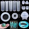 83 stücke Silikon Harz Form UV Harz DIY Ton Epoxidharz Casting Formen Und Werkzeuge Set Für Schmuck DIY Machen werkzeuge Zubehör