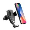 Phone Holder Fast 10Wワイヤレスカーの充電器エアベントマウントiPhone Samsung Xiaomi Huawei New