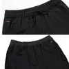 Męskie spodnie ponadgabarytowe spodnie dresowe Grube Jogging Casual Black