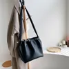 En gros 2020 petit couleur unie Vintage PU cuir seau sacs pour femmes sac à bandoulière femme épaule Messenger sac sacs à main