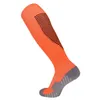 Options multicolores en plein air rayé nylon sportif long tube chaussettes compétition sports pour adultes serviette épaissie antidérapante sur le genou bas de football pour hommes