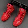Casual Boots Diamond High-Top-Schuhe, flache Männerdesignerin Sportswear, Zapatos Hombre B37 536 3