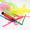 Ballonpomp Hand Party Decoratie Tool Push Mini Plastic inflator luchtpompen draagbaar nuttige folieballonnen gereedschap3195331