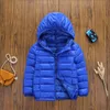 Enfants hiver vers le bas manteau garçons manteaux fourrure à capuche manteau veste pour 39 ans enfant en bas âge garçons filles épais vers le bas manteau Jacket6420212