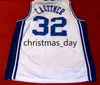 Billig anpassad Christian Laettner Basketball Jersey anpassade valfritt namnnummer STITCHED JERSEY XS-5XL