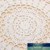 Exquisite Masa Mat El Yapımı Tığ Dokuma Çiçek Desen Dantel Pamuk Doily Placemat Pad Mutfak Ev Dekorasyonu