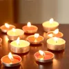 50 шт. / Установите бездымные ароматные свечи день рождения маятник круглые свечи оптом ароматерапия маленький воск ароматные свечи Y200531