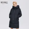 MIEGOFCE Hiver Femmes Manteaux Simple Mode Longue Veste Professionnel Parka Femme Manteau D21858 211018