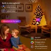 DreamColor String Light WiFi Control Muzyka Synchronizacja LED Festoon Fairy Lampa Garland Do Home Boże Narodzenie Rok Dekoracji Oświetlenie 211104