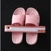 Hooks & Rails Creative Foldable Three In One Slipper Rack Bathroom Wall Mounted Non Perforated Change Towel Storage