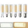 Mini Dimmable 102 Ledsコーン電球BA15D E11 E12 E14 E17 G4 G9 LEDライト9WのLEDSライト9Wを交換80WハロゲンランプAC 220V 110Vホームハウスホワイト