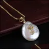 Boucles d'oreilles Collier Bijoux Ensembles Blanc Cz Cristal Pavé Petite Croix D'or Charme Religieux Perle D'eau Douce Cerceau Boucle D'oreille Tour De Cou Ensemble Pour Femme D