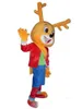 Halloween little deer Mascot Costume High Quality Cartoon animal Anime theme character Carnival Unisex Adults Outfit Christmas Birthday Party Dress