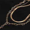 2022 new Gothic Vintage Snake Long Chain Necklace for Women Chest Accessories Multiayer Ball Pendant Choker Fashion Neck Jewelry