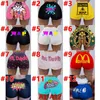 Dames shorts broek sexy kleding strak personalisatie patroon geprinte yoga broek damesbroekers stuitligging fashion slipje