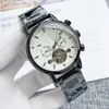 2023 Новые высококачественные роскошные мужские часы большие маховики пять стежков автоматические механические часы Top Brand Brand Business Casual Fashion Series orologio uomo