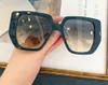 Polygon Shape Black Sunglasses 54mm unisex Fashion Sun Glasses UV400 Protection Eyewear with box