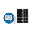 Banco solar portátil del poder de los bulbos 5000mAh del panel 1W 2W LED de la prenda impermeable 5.5W del sistema de la lámpara