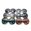 Fashion Round Big Frame Sunglasses Women Brand Design Street Style Sun Glasses UV400 High Quality with Box and Cases