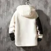 남성용 재킷 LugenTolo 가짜 모피 코트 남성 겨울 패션 양고기 양모 후드 자켓 플러스 크기 느슨한 캐주얼 망 의류