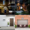 Other Door Hardware Solar House Numbers Light, Lighted Sign Plaque Address For Houses Waterproof LED Powered