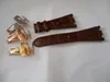 Band de montre de haute qualité avec boucle brun en cuir marron bracelet de montre de mode de mode pour l'homme 28 mm2771606