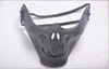 Fun Paintball PVC Airsoft Masks Scary Skeleton Skull Mask Protective Halloween Carnival New Year High Quality 5 Colors