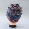 Moda Mulheres Chapéu De Pele Para Inverno Natural Rex Coelho Cap Russo Feminino Headgear Marca Gosinhos Quentes 211119