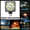 1 PC LED Bar fora do faróis da estrada Lâmpada de luzes do trabalho para tractores do jipe ​​Spotlight 4x4 Atv Truck UTV Trator Camping Illuminatio Car