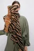 Zoulv Spring Lady Zebra Warme sjaal Joker Shawl Dual-Purpose Casual Fashion British Ladies Personality Cloths