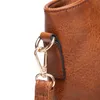 HBP 2021 europeisk och amerikansk stil axelväska mode dam messenger handväska stor kapacitet plånbok PU läder svart