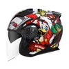 Yema 637S Motorfiets Mannen Vrouwen The Four Seasons Halve S MOTO M L XL 2XL Anti Fogging Helm Motocross