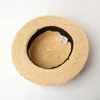 2021 Sommarflickor Straw Sunhat Kids Ribbon Bow Princess Hat Children Tak Beach Holiday Outdoor Sunhat Visor A582895621