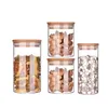 Birthday Candle Making Diy Jars Borosilicate Glass Seal Pot Canister Tea Snacks Bottle Candy Storage Jar Ph jllAGZ4503283