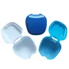 Organizzatore di scatole da bagno per protesi Dentale Scatola di immagazzinaggio per denti finti con contenitore per rete sospesa Custodie per la pulizia dei denti Scatole per denti artificiali RRB13522