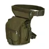 Sacos de coisas Molle 800D Tático militar militar Drop Leg Bag Ferramenta Fanny Coxa Pacote de Caçando Motocicleta Motocicleta Pacotes Homens