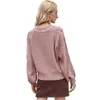 Casual Pullover Warm Sweater Kvinnor O-Neck Långärmad Lös Höst Vinter Kvinna Streetwear Jumper Stickad 210603