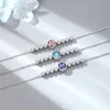 2021 925 Heart of the Sea Sterling Silver Brand Jewelry for Women Chain Clover Bracelet Praty Wedding Bracelets BS4745214Q