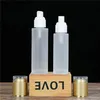 20ml 30ml 40ml 50ml 60ml 80ml 100ml Frosted Glass Bottle Lotion Spray Pump Bottles Cosmetics Sample Storage Containers Jars Pot