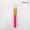 Pinceaux de maquillage professionnels, brosse pour masque facial, Gel de Silicone, outils de beauté cosmétiques, vente en gros