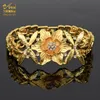 Brincos colar aniid conjunto mulher casamento jóias etíope nupcial 24k banhado a ouro paquistanês africano moda bracelete anel brinco 2021