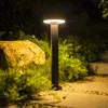 LED Landskap Post Ljuslampa Vattentät Utomhus Modern Style Road Path Lights Led Park Garden Lawn Lamp Light