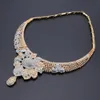 Jóias de cristal de strass moda Conjuntos de jóias para mulheres de casamento de casamento de noiva