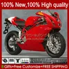 Motorrad-Karosserie für DUCATI Glanzrot 749S 999S 749 999 749-999 03 04 05 06 Karosserie 27No.45 749 999 S R 2003-2006 Cowling 749R 999R 2003 2004 2005 2006 OEM-Verkleidungsset